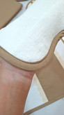سرویس آشپزخانه پارچه ای عسل ۱۰ تیکه مدل کرم نسکافه ای پرطرفدار